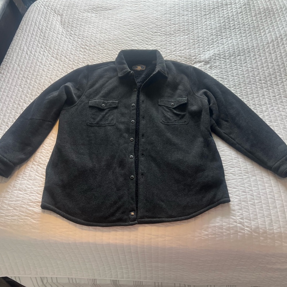 Freedom Foundry Black Sherpa Jacket